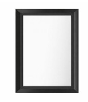 Texas Style 32x24 Inch Black Metal Frame Rectangle Bathroom Wall Mirror New In Box $299