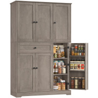 Lark Manor 68.1'' Kitchen Pantry Cabinet with Food Shelves $599