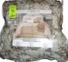 Lanco King Size Nanshing 14pc King Johnella Comforter Set Taupe $299 - 2
