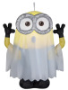 Gemmy 3' Airblown Inflatable Minion Stuart w/Thanksgiving Banner Universal / Gemmy Airblown Inflatable Hanging Minion as Ghost Universal, 3.5 ft Tall, Multicolored New In Box Assorted $199 - 2