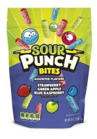 Sour Punch Assorted Flavor Bites Candy - 9 oz / Shaq-A-Licious Xl Gummies Sneakers Fruit Flavored Chewy Candy, Bag 11.8 oz New Assorted Best by 8/2026