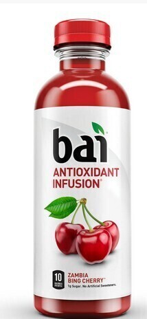 Bai Zambia Bing Cherry Antioxidant Water - 18 fl oz Bottle
