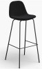 Aeon Maxine Velvet Bar Height Stool In Black New In Box $399