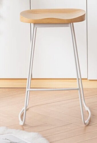 Birch Lane&trade; Saddle Solid Wood Backless Counter Stool New In Box $299