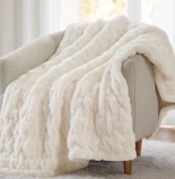 ESCA Luxury Faux Fur Blanket 180cm x 340cm $99