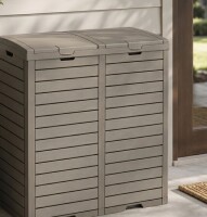 Yitahome 62 Gallon Manual Lift Trash Can New in Box $299