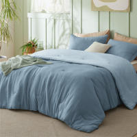Bedsure 3-Piece Queen Reversible Prewashed Comforter Set New Shelf Pull $199
