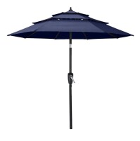 ABCCANOPY Outdoor 3 Tiers Patio UV Umbrella 11 FT. Table Umbrella 8 Ribs $299