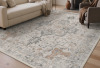 Bungalow Rose Roehit Oriental Performance Machine Washable Area Rug, 9' x 12' New $399