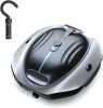 BUBLUE Bubot 300P Robotic Pool Cleaner, Cordless Pool Vacuum with Industry Leading Suction Power, Bluehole Tech, DirtLock Tech, Smart Sensor for Above-Ground Flat Pools up to 850 Sq.Ft, Silver New Shelf Pull $399