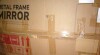 Ebern Designs Leaderville Aluminum Framed Shatterproof Rust-Resistant Bathroom Mirror, 24" x 36" New In Box $299 - 2