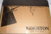 Kingston Tulare KS6127DFL - NuWave Double-Handle 3-Hole Wall Mount Bathroom Faucet, Brushed Brass New In Box $599 - 2