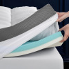LIANLAM 5 Inch Dual Layer Memory Foam Mattress Topper - 2.5 Inch 1500GSM Fluffy Soft Pillow Top Mattress Cover and 2.5 Inch Cooling Gel Memory Foam for Back Pain Relief (King, 78"x80") New In Box $299