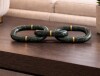 Sagebrook Home Modern Marble Chain Link Decorative Object - 14.0" - Green New In Box $199