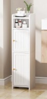 Ebern Designs Holtby Bathroom Storage Cabinet With 2 Doors And Adjustable Shelf New In Box $199