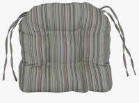Latitude Run&reg; 16-Inch Rounded Back Woven Olefin Tufted Outdoor Chair Cushion New In Box $79