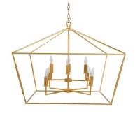 Abode Home 8-Light Chandelier New Shelf Pull $499