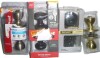Kwikset Juno Venetian Bronze Entry Door Knob Featuring SmartKey Security / Defiant Aged Bronze Single Cylinder Deadbolt / Assorted $79 - 3