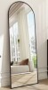 Basics by Wayfair&trade; Arched Metal Oversized Full Length Mirror, 58" x 18" New In Box $399