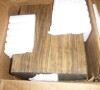 Millwood Pines 60" Midwood Hand Carved Rustic XL Fireplace Mantel Shelf New In Box $399 - 2