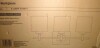 Westinghouse White 6304000 Alexander Three-Light Indoor Wall Fixture, Brushed Nickel Finish with Rippled Glazed Glass New In Box $299 - 2