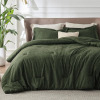 Bedsure 3-Piece King Size Cationic Dyed Printed Comforter Set $299