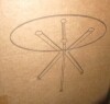 Ophelia & Co. Jablon 39.4" Round Glass Top Metal Base Dining Table $399 - 2