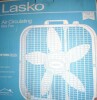 Lasko 20 in. 3 Speed Box Fan in White for Bedrooms, Living Rooms, Garages with Save Smart Technology, 1800 CFM, Carry Handle On Working $59 - 2