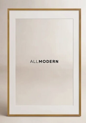 AllModern Willin Solid Wood Picture Frame with Mat, 16" x 20" New In Box $199