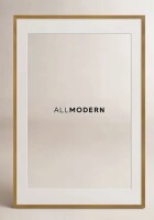 AllModern Willin Solid Wood Picture Frame with Mat, 16" x 20" New In Box $199