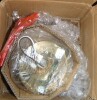 Visual Comfort Studio Leo Hanging Globe One Light Wall Ceiling Semi Flush Mount in Satin Brass New in Box $199 - 2