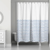 Beachcrest Home&trade; Eastbourne Animal Print Shower Curtain / East Urban Home Striped Shower Curtain / Assorted New Assorted - 2