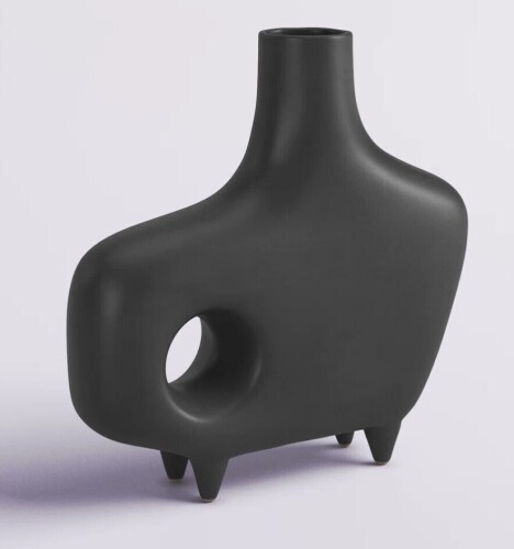 Wade Logan&reg; Batur Ceramic / Porcelain Table Vase / Lifestyle Group Distribution Adam & Friends Home Decor Silence Is Golden Sculpture | 1-Piece New Assorted $89