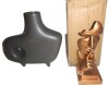 Wade Logan&reg; Batur Ceramic / Porcelain Table Vase / Lifestyle Group Distribution Adam & Friends Home Decor Silence Is Golden Sculpture | 1-Piece New Assorted $89 - 3