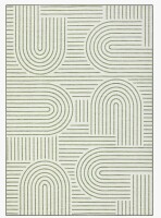 Wrought Studio&trade; Modern Rainbow Striped Machine Washable Rug Stain Resistant Easy Cleaning Indoor Carpet With Non-Slip Backing Low Pile Floor Cover Non Shedding Folding Rug, 9' x 12' New In Box $299
