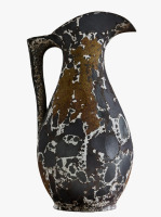 Orren Ellis Handmade Ceramic Table Vase floor, Boho Pottery Terracotta Vase with Sculptural Handles, Decorative Accent Display for Modern Rustic/Farmhouse/Mediterranean Interiors Decor New In Box $199