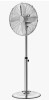 Stellweilan Tessberg 16-Inch High Velocity Pedestal Fan, 1450 CFM Industrial Standing Floor Fan with Handle, 75&deg; Oscillating, 3-Speed Adjustable Height, Metal Made for Commercial, Garage, Workshop, Home, Silver New In Box $199