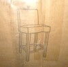 Latitude Run&reg; Sauhal Upholstered Counter Stool with Solid Wood Frame New In Box $299 - 2