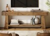 17 Stories 63" Tv Stand For Tvs Up To 75" With 2 Storage Shelves, Farmhouse Tv Media Console & Entertainment Center For Living Room And Bedroom New In Box $299