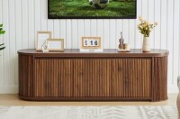 Millwood Pines Extendable Tv Stand For Tvs Up To 70" New Shelf Pull $399
