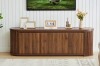 Millwood Pines Extendable Tv Stand For Tvs Up To 70" New Shelf Pull $399