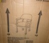 Flash Furniture Sarah Black Vinyl Luxurious Conference Chair with Accent Nail Trim and Casters New In Box $399 - 2