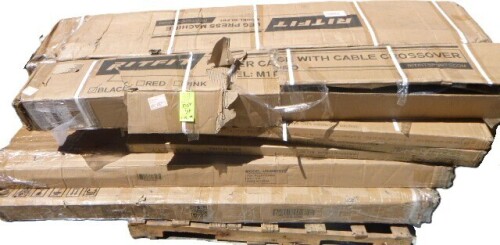 Pallet of Furniture, Exercise equipment and misc