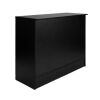 WebstaurantStore 48" x 20" x 38" Black Cash Register and Checkout Service Counter Similar to Picture (2 Boxes) New in Box $499