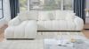 Latitude Run Swapan Modern Chenille Couch Sofa Sectional with Deep Tufted Seat New Floor Model $1899
