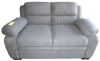 Benjara 58 in. Gray Solid Print Polyester 2-Seater Loveseat with Tufted Back New $699 - 2