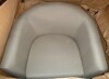 Fox Hill Trading Windsor Traditional Fabric Swivel Club Chair in Cream New in box $599 - 2