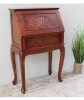 International Caravan Windsor Carved Wood Secretary Desk in Box $599