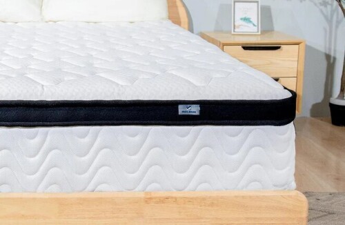 MOLBIUS 10 Inch Full Hybrid Mattress | Medium Firm Feel Memory Foam and Individual Pocket Springs | Fiberglass Free Bed Matress | Breathable | CertiPUR-US New In Box $599