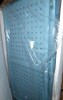 Himix Storage Shelves with 20 Hooks, 5-Tier Foldable Shelf for Storage, Folding Shelf Unit Pantry Shelves with Wheels, Standing Shelving Unit for Kitchen Garage Home Office Room Greenhouse, Blue New In Box $199 - 2